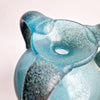 Vintage scavo glass amphora vase