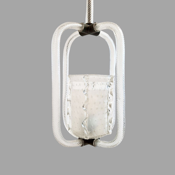 1940s Murano pendant light by Barovier and Toso