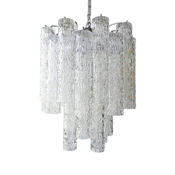 Vintage Murano glass tronchi chandelier