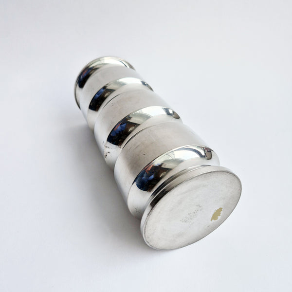 1960s Italian pewter vase by San Nazaro