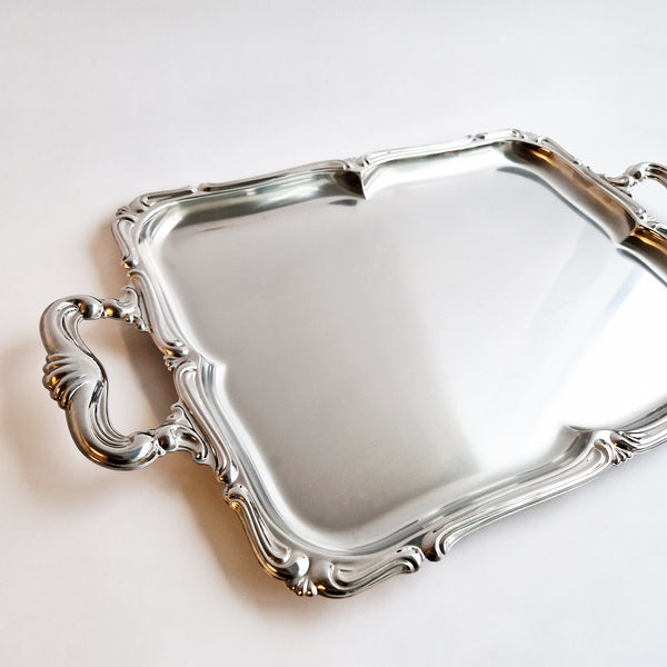 1960s 'Barocco' tray by Alfra Alessi