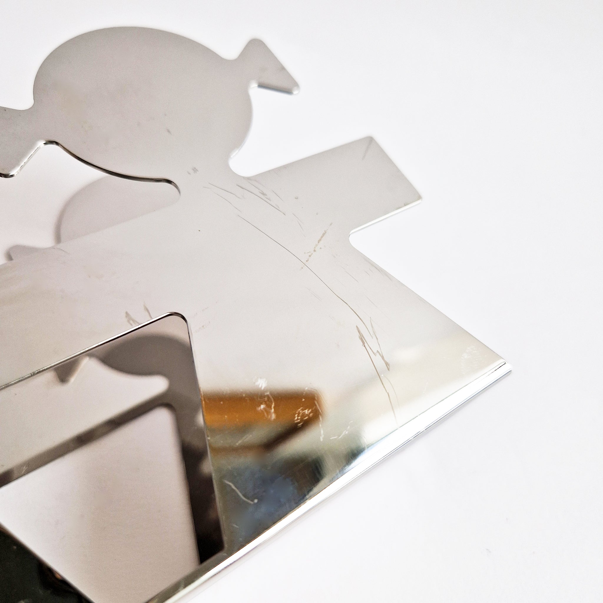 Vintage Alessi letter or napkin holder