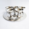 Vintage 'Trifolgio' tray by Franco Grignani for Alessi