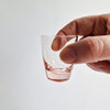Vintage pink shot glasses (set of 6)