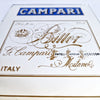 Vintage Campari advertising mirror