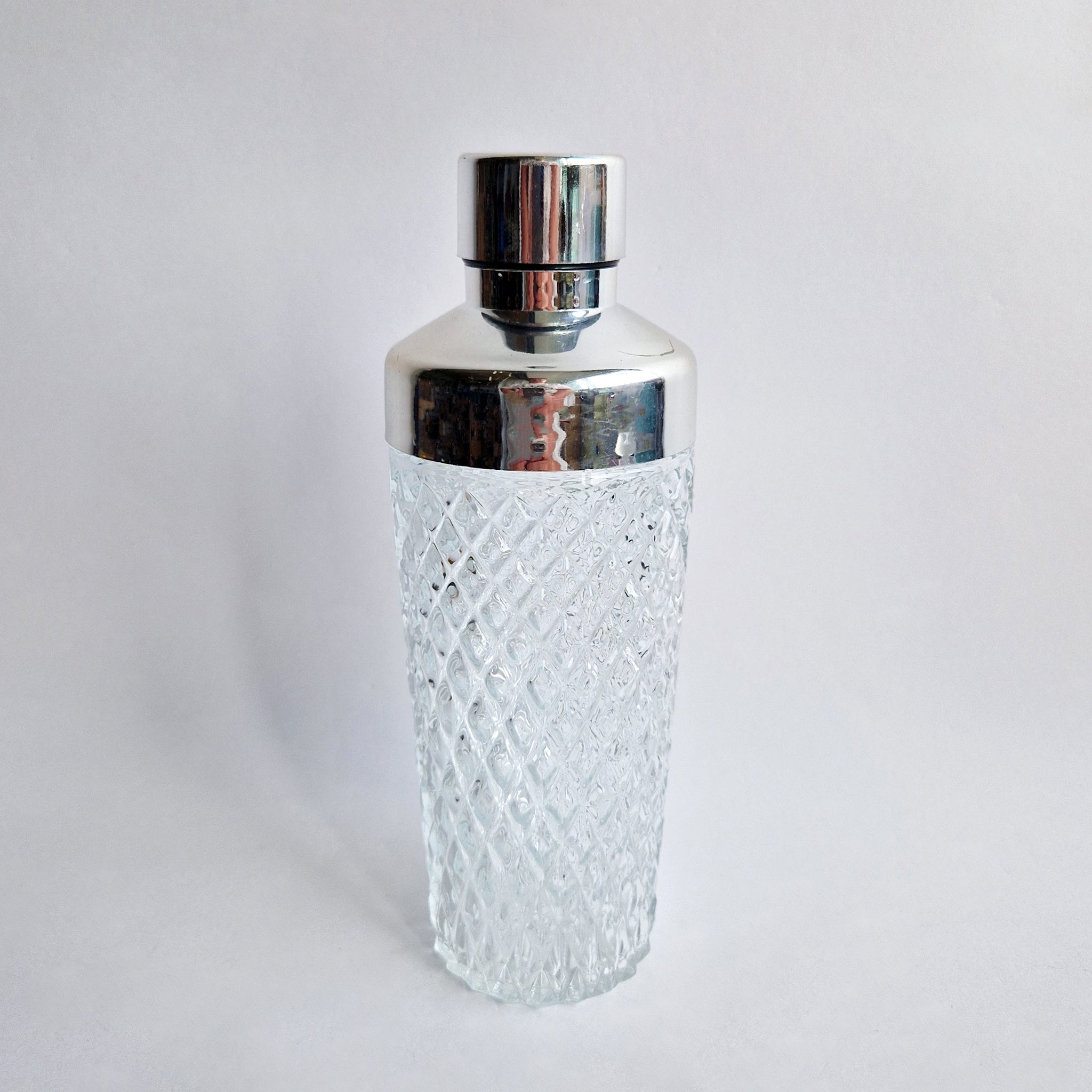 Vintage Campari cocktail shaker