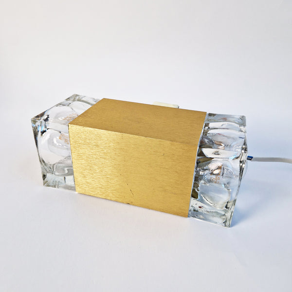 Vintage Cubic wall light by Gaetano Sciolari