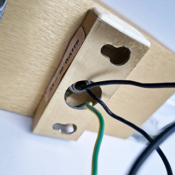 Vintage Cubic wall light by Gaetano Sciolari