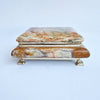 Mid-century Italian onyx jewelry box