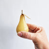 Vintage Italian alabaster apple and pear