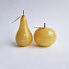 Vintage Italian alabaster apple and pear