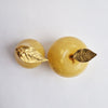 Vintage Italian alabaster apple and pear