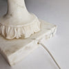 Vintage Italian XL alabaster table lamp