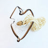 Vintage glass trinket dish