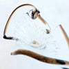 Vintage glass trinket dish
