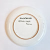 Vintage Italian patterned ceramic plate