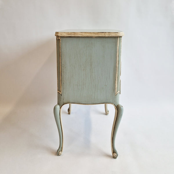 Vintage Italian bedside table with three drawers