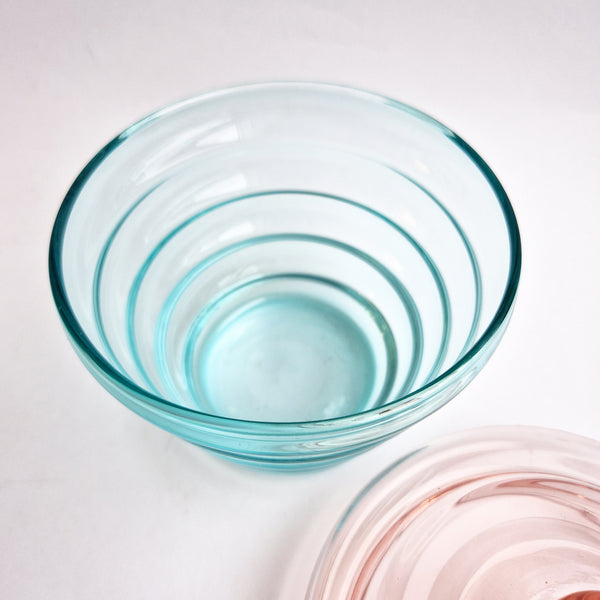 Vintage Italian beehive lidded jar