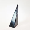 Vintage Italian black marble obelisk