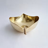 Vintage Italian brass apple dish