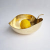 Vintage Italian brass apple dish