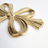 Vintage Italian brass bow trivet