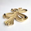 Vintage Italian brass bow trivet