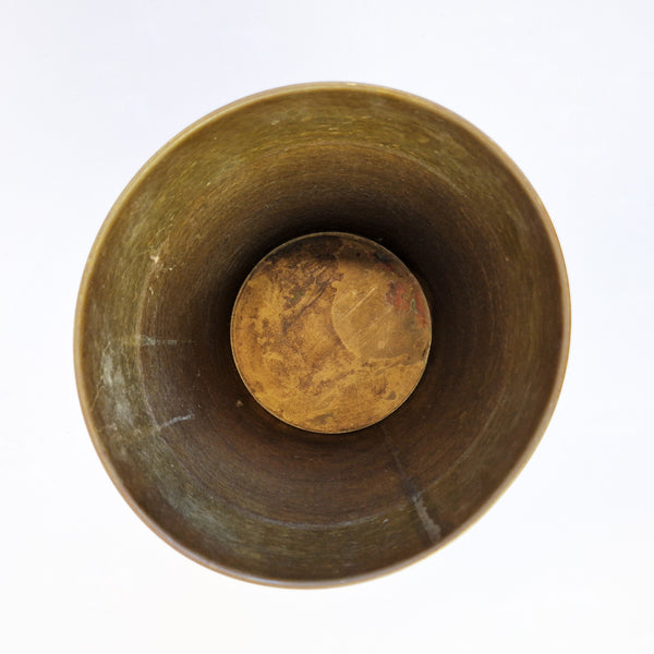 Vintage Italian brass wine cooler
