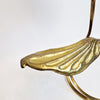 Vintage Italian brass leaf lamp by Carlo Giorgi for Bottega Gadda