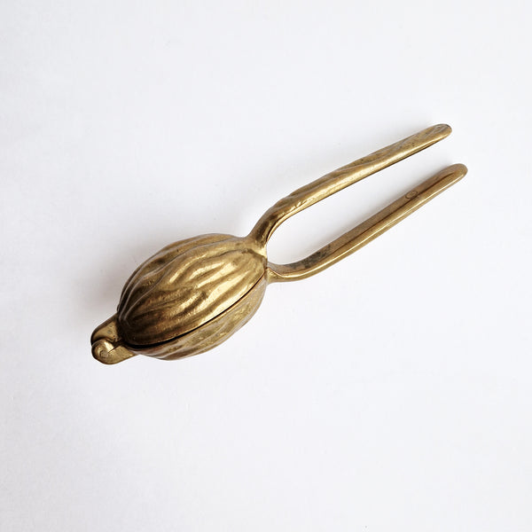 Vintage brass nutcracker