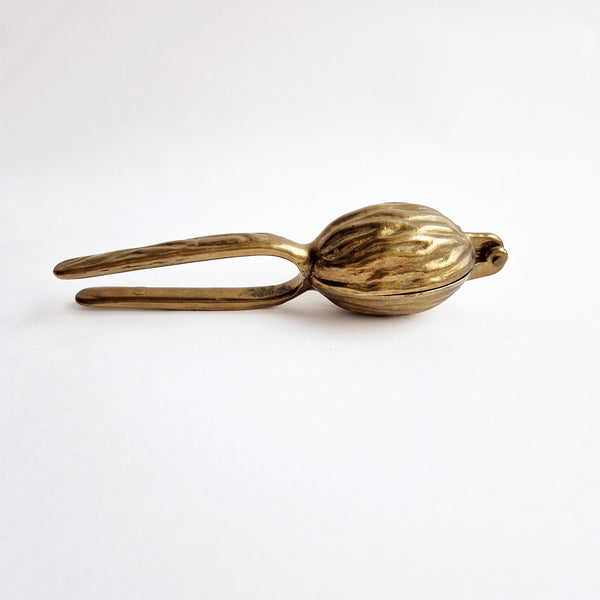 Vintage brass nutcracker