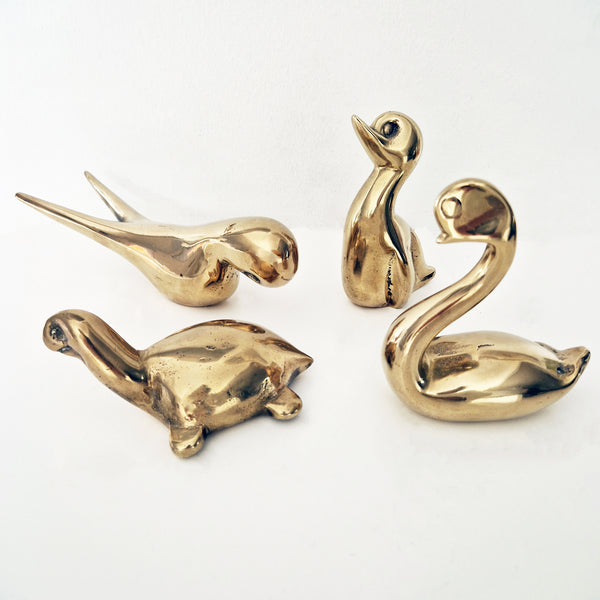 Vintage Italian brass animal figurine