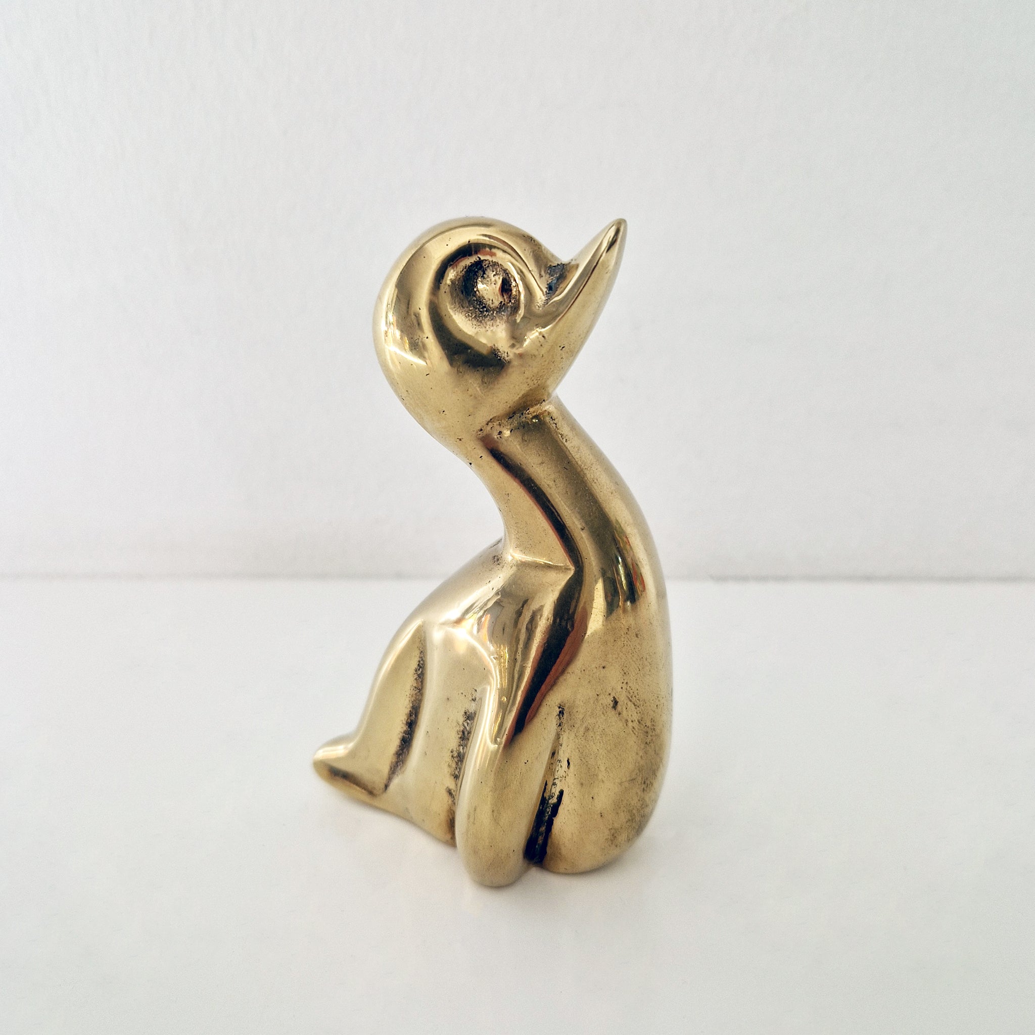 Vintage Italian brass animal figurine