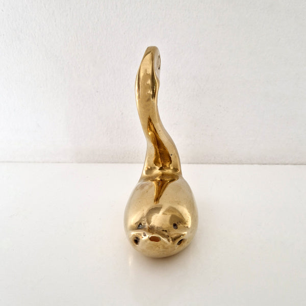 Vintage Italian brass animal figurine