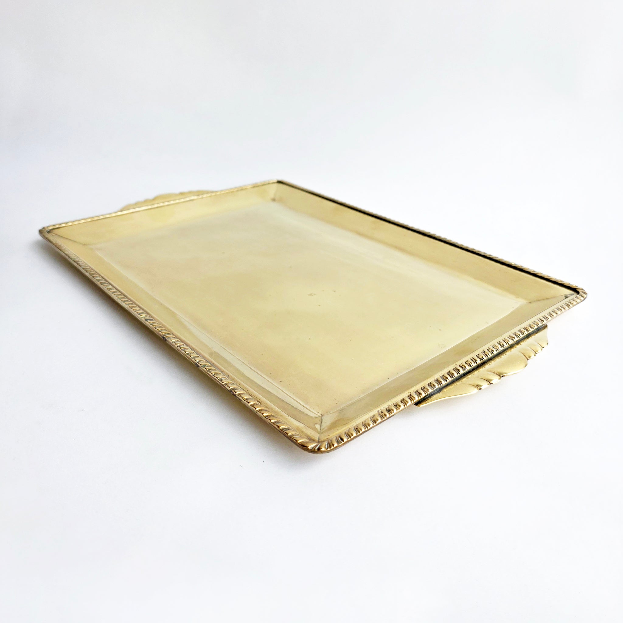 Vintage Italian brass tray