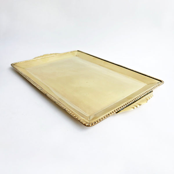 Vintage Italian brass tray