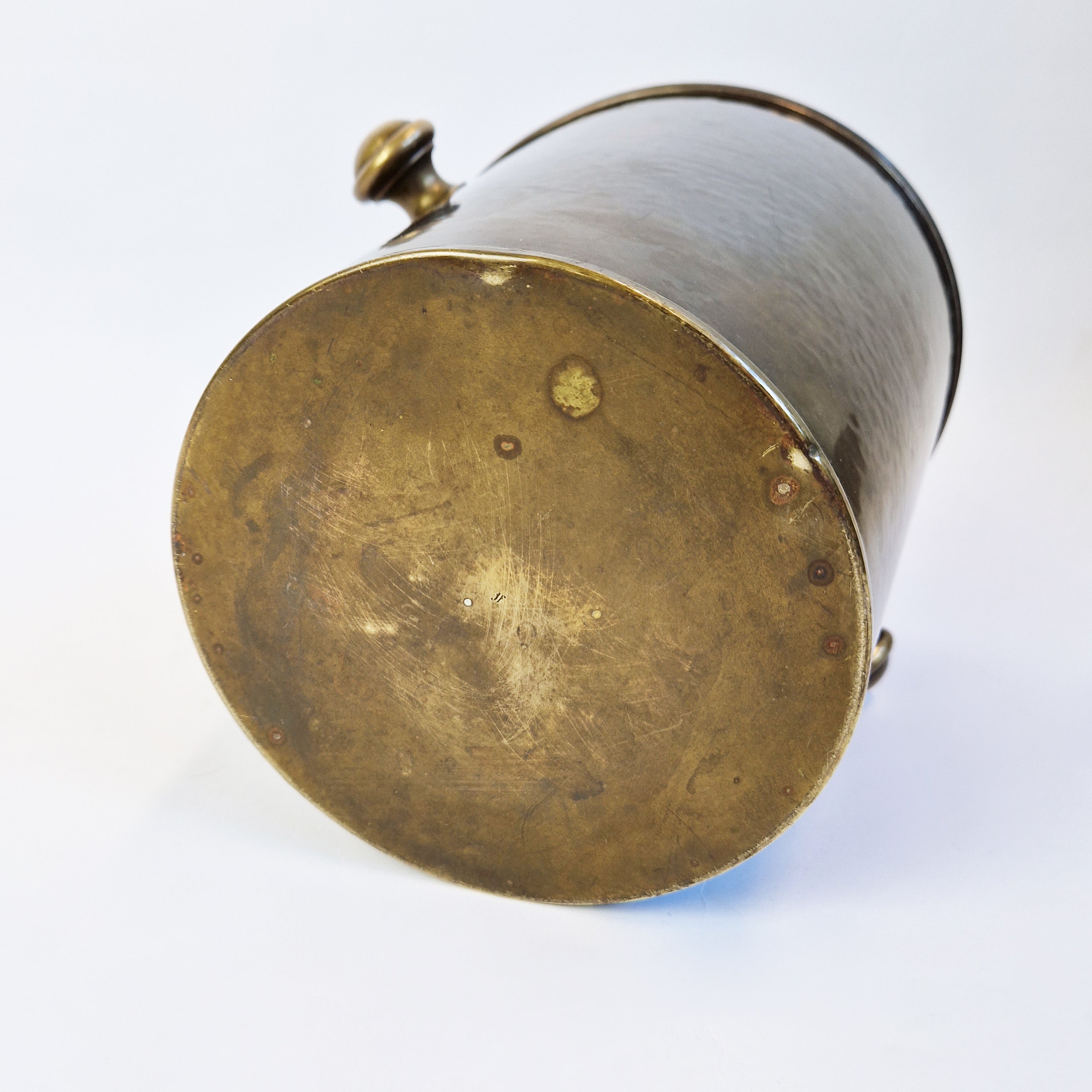 Vintage Italian brass wine cooler