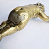 Large vintage Italian bronze putto