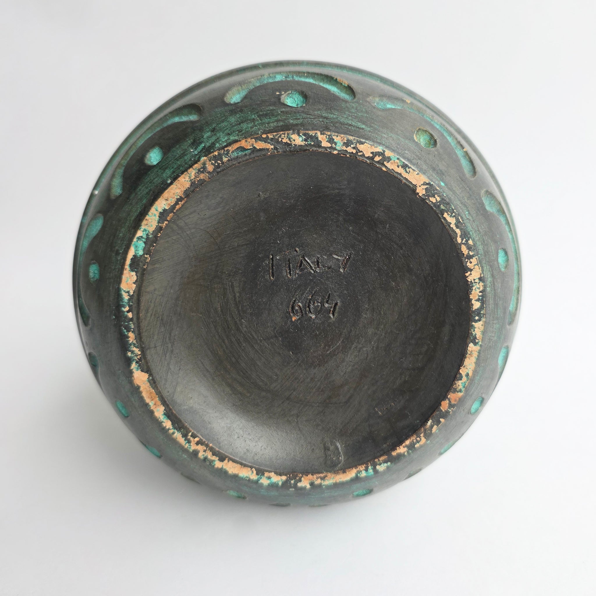 Mid-century Italian ceramic art vase