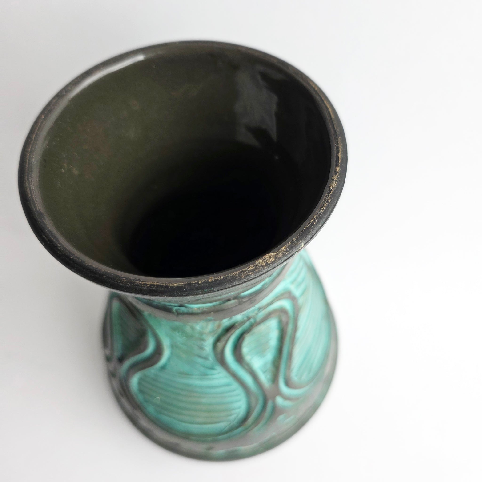 Mid-century Italian ceramic art vase