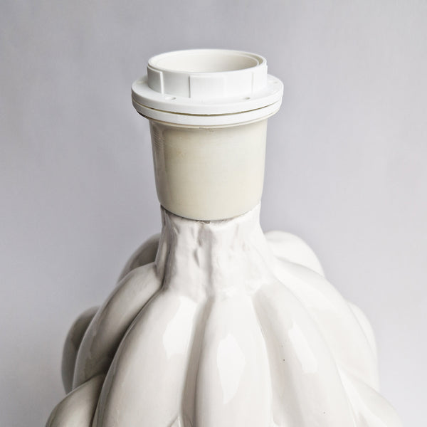 Vintage Italian ceramic banana lamp