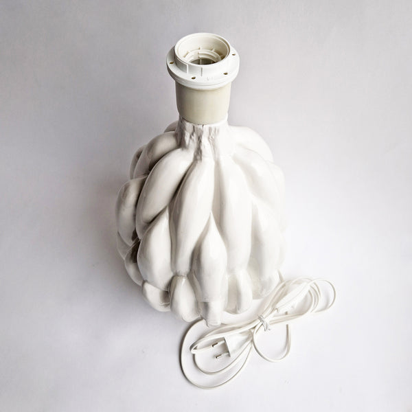 Vintage Italian ceramic banana lamp