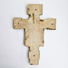 Vintage Italian ceramic crucifix