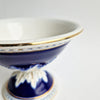 Vintage Italian footed ceramic trinket dish