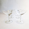 Mid-century Italian champagne glasses (set of 6)