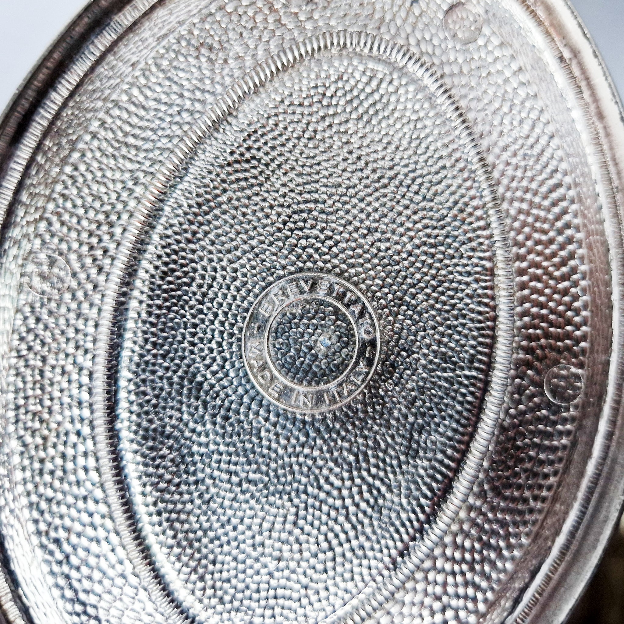 Vintage Italian cheese server bowl