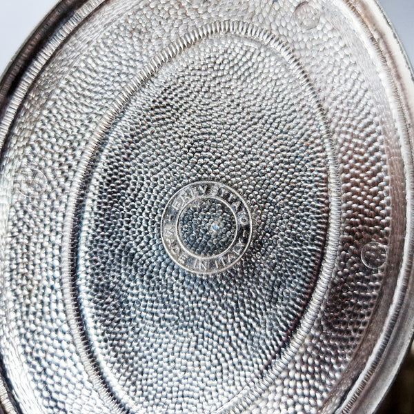 Vintage Italian cheese server bowl