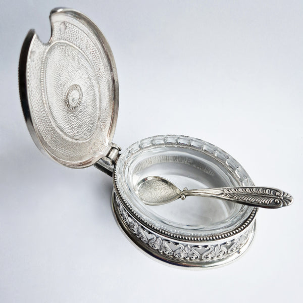 Vintage Italian cheese server bowl