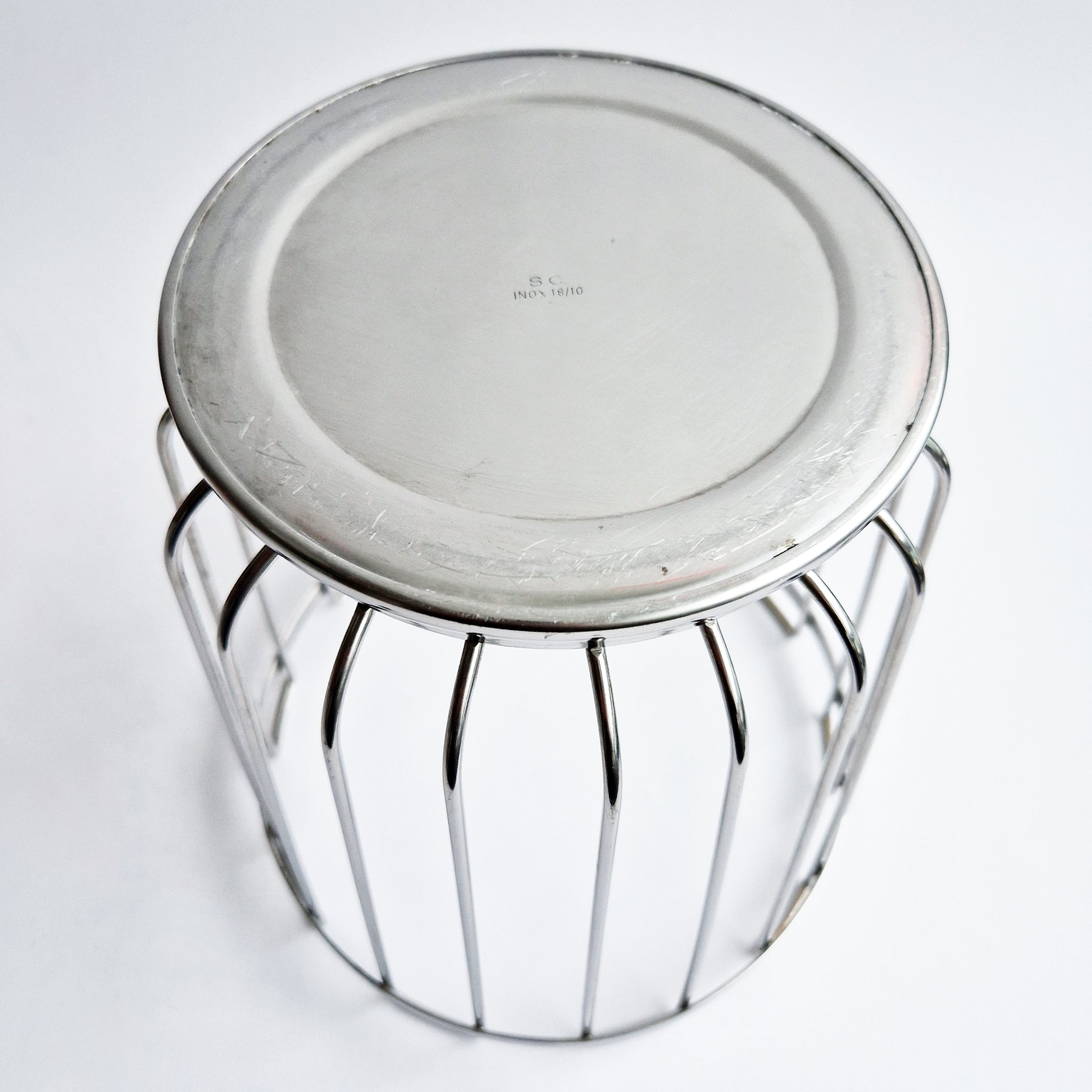 1970s Alessi-style fruit basket