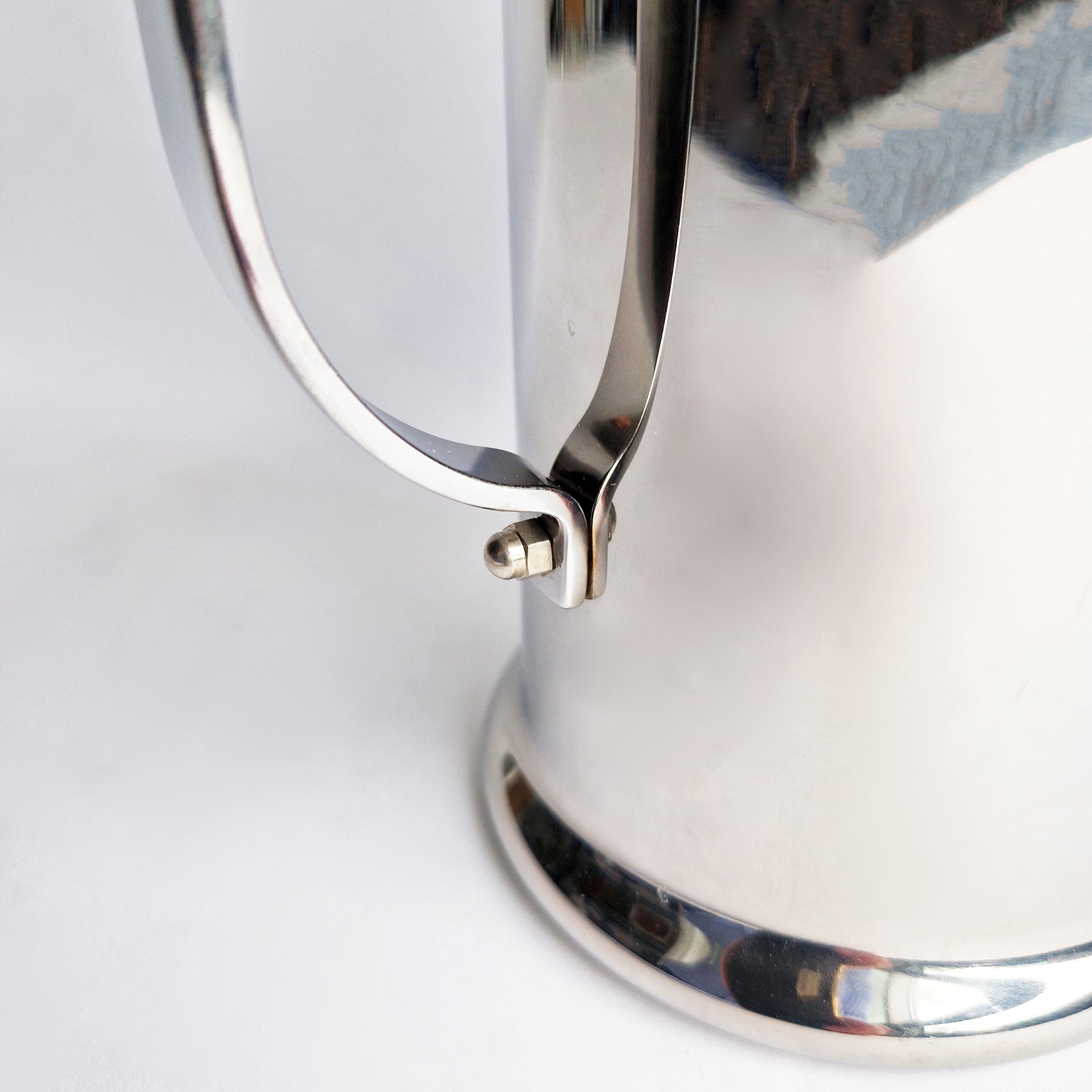 Vintage stainless steel thermos jug by Balzano